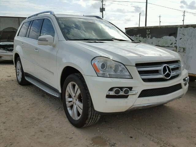 4JGBF7BE0BA625337 - 2011 MERCEDES-BENZ GL 450 4MA WHITE photo 1