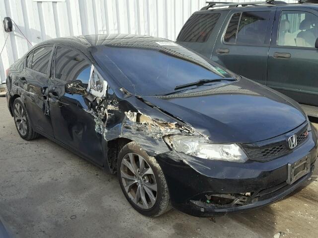 2HGFB6E59CH704646 - 2012 HONDA CIVIC SI BLACK photo 9