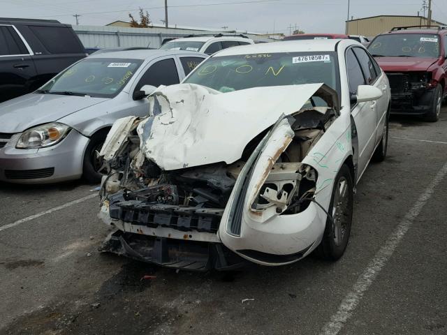 2G1WC581769165336 - 2006 CHEVROLET IMPALA LT WHITE photo 2