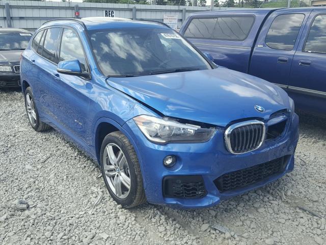 WBXHU7C38J5H43683 - 2018 BMW X1 SDRIVE2 BLUE photo 1