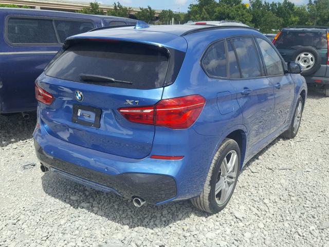 WBXHU7C38J5H43683 - 2018 BMW X1 SDRIVE2 BLUE photo 4