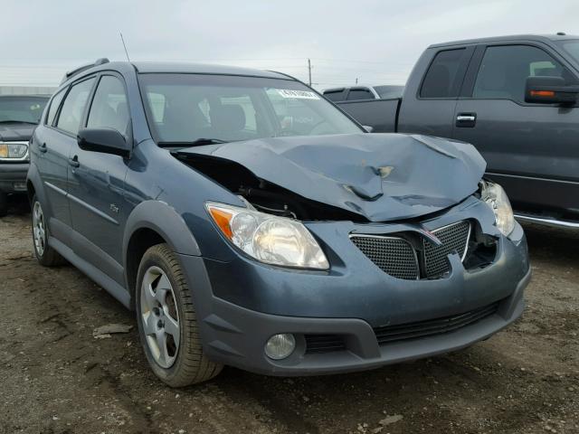 5Y2SL65867Z441008 - 2007 PONTIAC VIBE BLUE photo 1