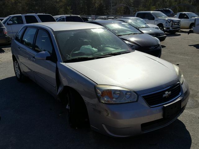 1G1ZT61826F219644 - 2006 CHEVROLET MALIBU MAX SILVER photo 1