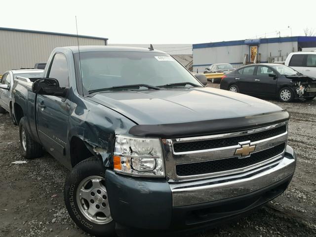 1GCEC14C37Z591437 - 2007 CHEVROLET SILVERADO BLUE photo 1