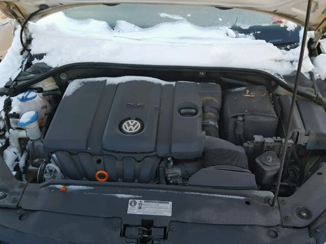 3VWDX7AJ1BM310684 - 2011 VOLKSWAGEN JETTA SE Ağ foto 7