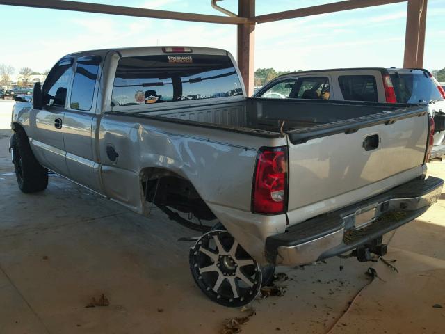 1GCEC19Z17Z158101 - 2007 CHEVROLET SILVERADO GRAY photo 3