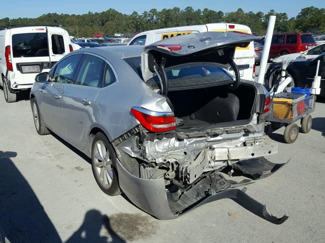 1G4PP5SK2D4116803 - 2013 BUICK VERANO SILVER photo 3