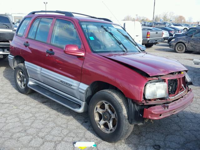 2CNBJ634816943359 - 2001 CHEVROLET TRACKER LT RED photo 1