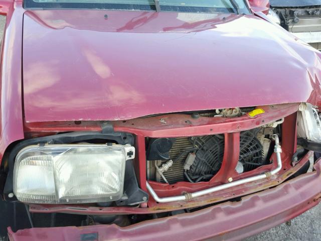 2CNBJ634816943359 - 2001 CHEVROLET TRACKER LT RED photo 7