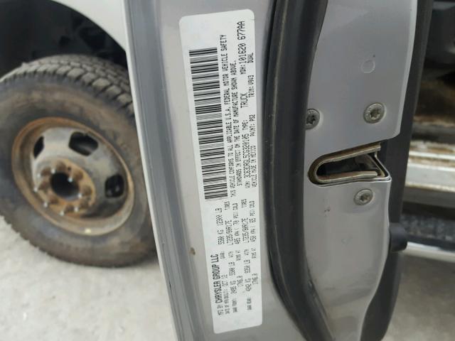 3C63DRGL5CG320105 - 2012 DODGE RAM 3500 S SILVER photo 10