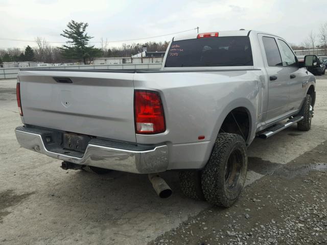 3C63DRGL5CG320105 - 2012 DODGE RAM 3500 S SILVER photo 4