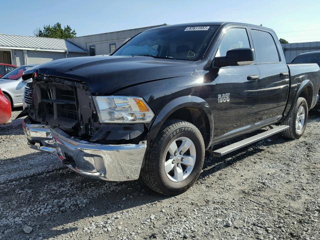 1C6RR7LG5ES368840 - 2014 RAM 1500 SLT BLACK photo 2