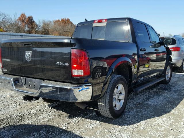 1C6RR7LG5ES368840 - 2014 RAM 1500 SLT BLACK photo 4