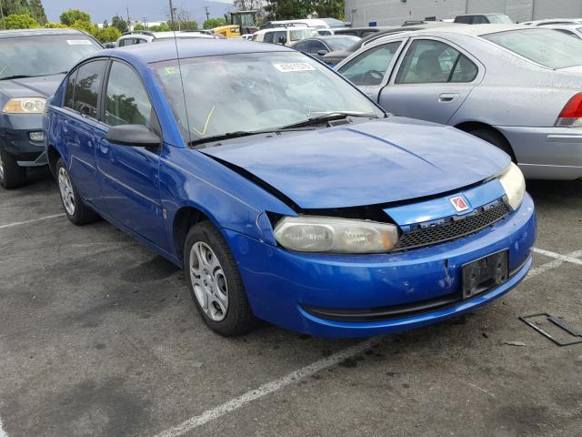 1G8AJ52F24Z185373 - 2004 SATURN ION LEVEL BLUE photo 1