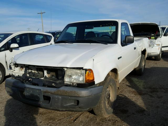 1FTYR10E62PB63059 - 2002 FORD RANGER WHITE photo 2