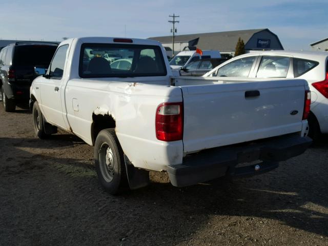 1FTYR10E62PB63059 - 2002 FORD RANGER WHITE photo 3