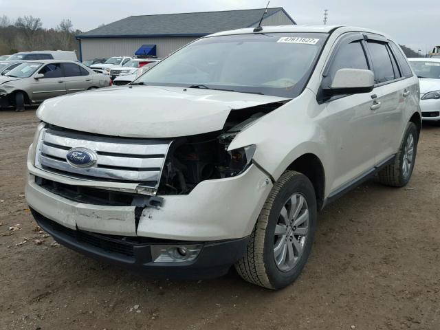 2FMDK39C77BA26996 - 2007 FORD EDGE SEL P CREAM photo 2