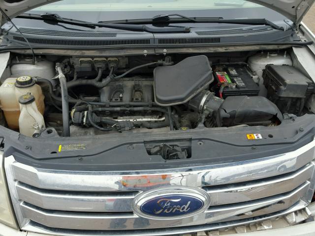 2FMDK39C77BA26996 - 2007 FORD EDGE SEL P CREAM photo 7