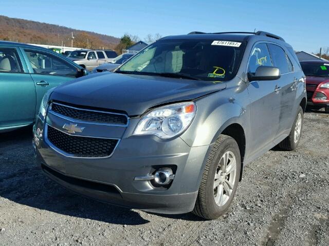 2GNFLNE3XD6413954 - 2013 CHEVROLET EQUINOX LT CHARCOAL photo 2