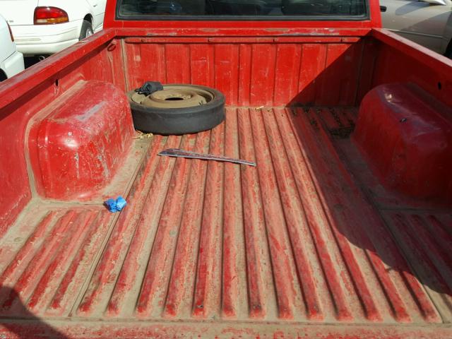 1N6SD11S2TC365458 - 1996 NISSAN TRUCK BASE RED photo 6