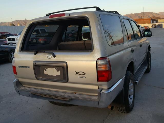 JT3GM84R6Y0066448 - 2000 TOYOTA 4RUNNER SILVER photo 4