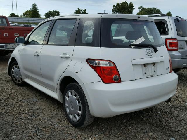 JTKKT624560131185 - 2006 TOYOTA SCION XA WHITE photo 3