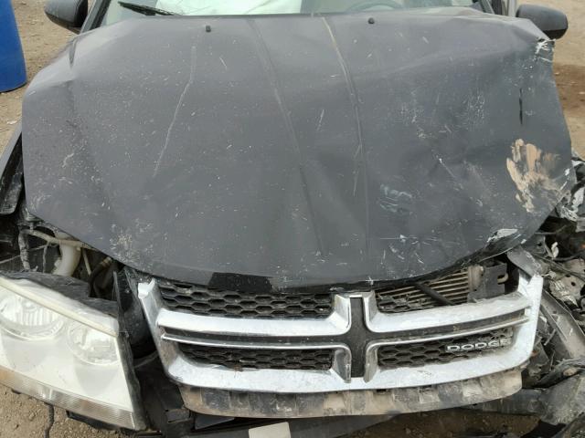 1B3BD2FB9BN573424 - 2011 DODGE AVENGER LU BLACK photo 7