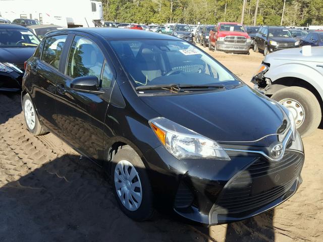 VNKKTUD30HA076343 - 2017 TOYOTA YARIS L BLACK photo 1