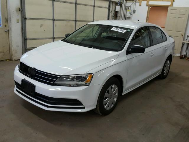 3VW2K7AJXFM424873 - 2015 VOLKSWAGEN JETTA BASE 白色 照片 2