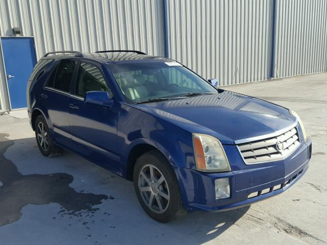 1GYEE63A340144446 - 2004 CADILLAC SRX BLUE photo 1