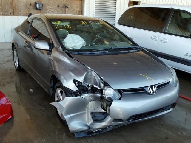 2HGFG12686H531014 - 2006 HONDA CIVIC LX GREEN photo 1