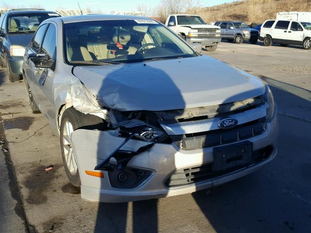 3FAHP0JG6AR306928 - 2010 FORD FUSION SEL SILVER photo 1