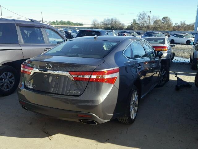 4T1BK1EB2DU004239 - 2013 TOYOTA AVALON BAS GREEN photo 4