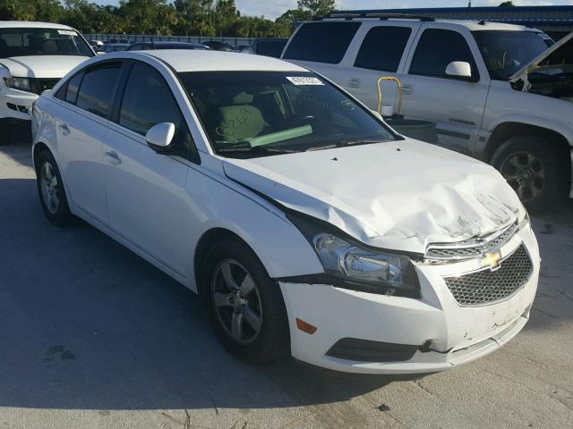 1G1PC5SB1D7231030 - 2013 CHEVROLET CRUZE LT WHITE photo 1