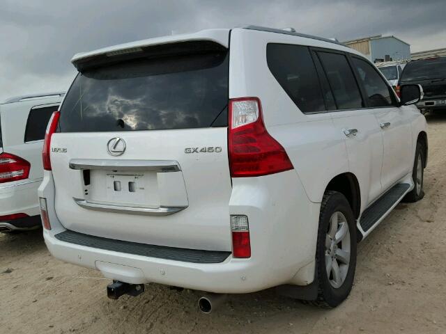 JTJBM7FXXA5012619 - 2010 LEXUS GX BASE WHITE photo 4