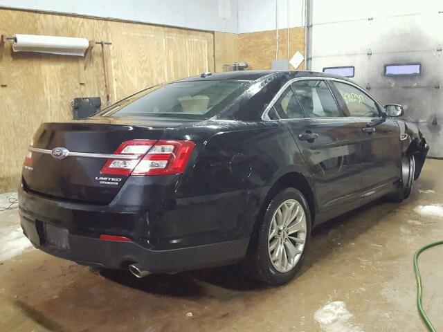 1FAHP2F87GG133921 - 2016 FORD TAURUS LIM BLACK photo 4