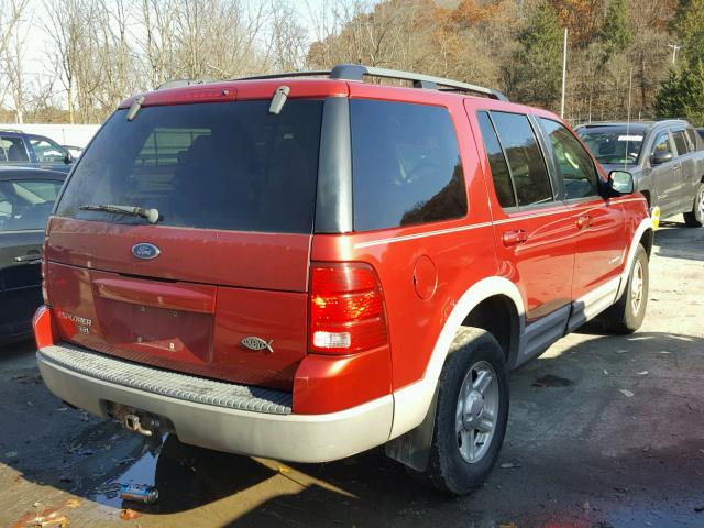 1FMZU73K62ZC76064 - 2002 FORD EXPLORER X BURGUNDY photo 4