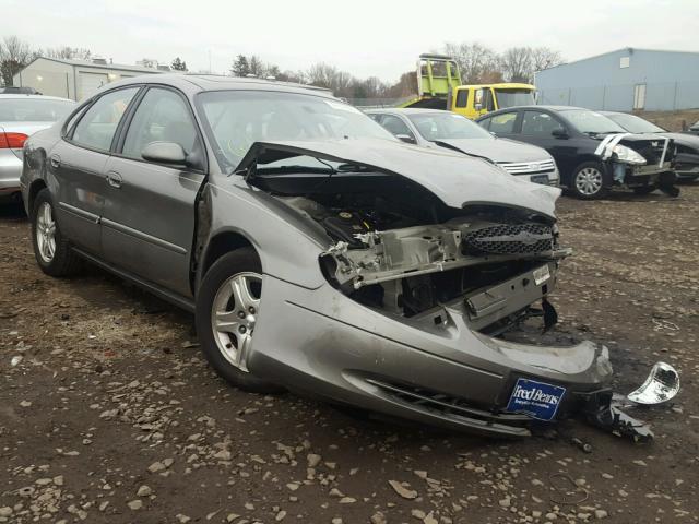 1FAFP56S02A191336 - 2002 FORD TAURUS SEL GRAY photo 1