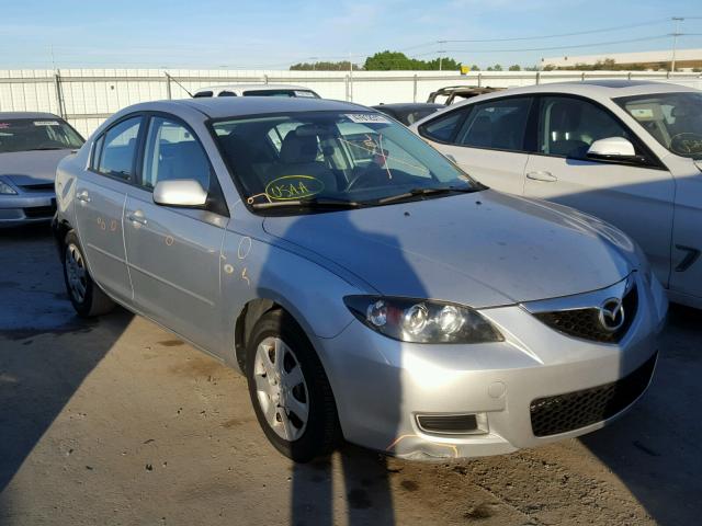 JM1BK12F181846444 - 2008 MAZDA 3 I SILVER photo 1