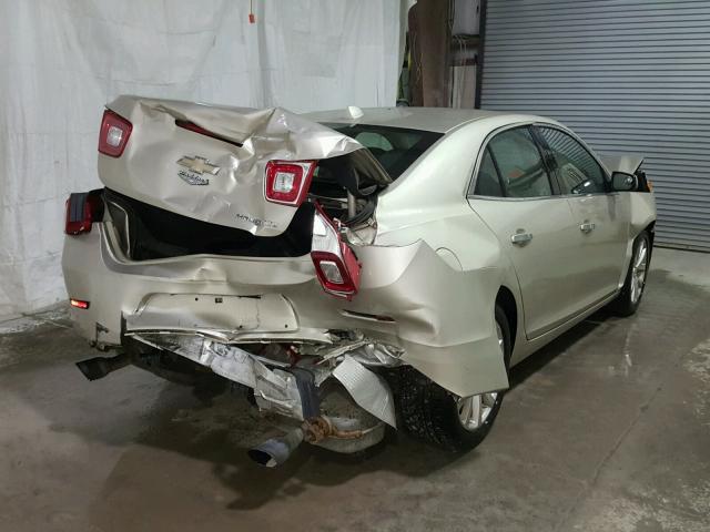 1G11H5SA7DF158329 - 2013 CHEVROLET MALIBU LTZ ოქროსფერი ფოტო 4