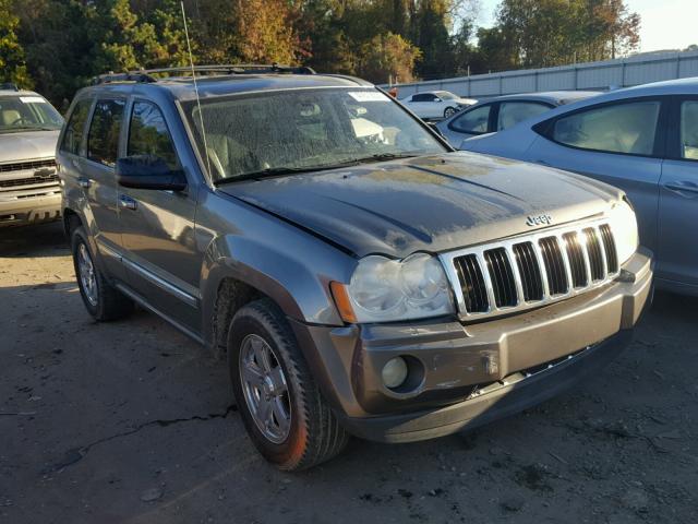 1J8HS58P07C595154 - 2007 JEEP GRAND CHER GRAY photo 1