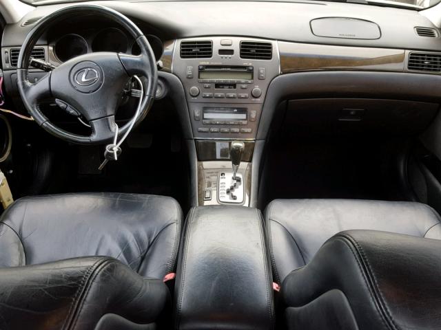 JTHBA30G545048539 - 2004 LEXUS ES 330 GRAY photo 9