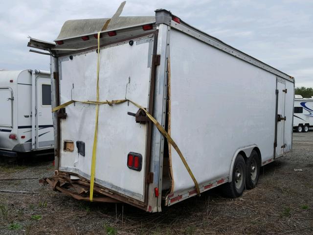 4X4TWED283N055253 - 2003 CABIN TRAILER TRAILER WHITE photo 4