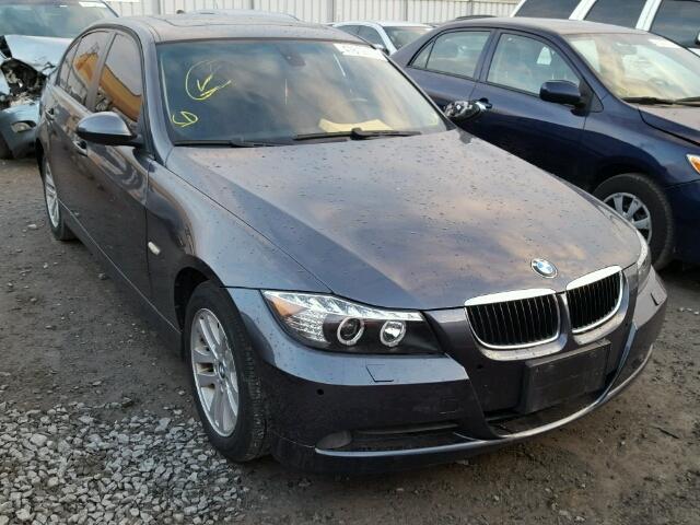 WBAVC93567KX60857 - 2007 BMW 328 XI GRAY photo 1