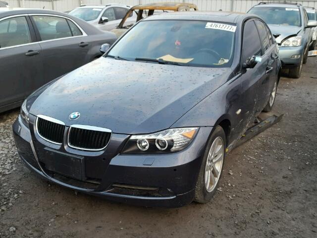 WBAVC93567KX60857 - 2007 BMW 328 XI GRAY photo 2