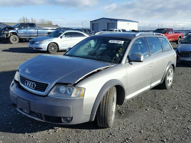 WA1YD64B44N064874 - 2004 AUDI ALLROAD CHARCOAL photo 2