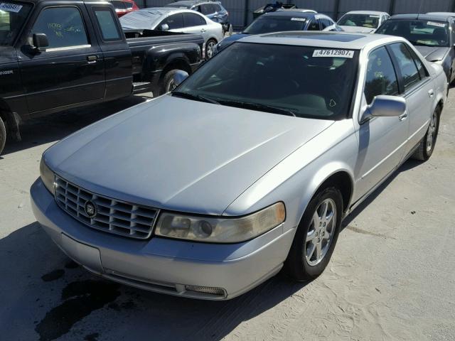 1G6KY5492YU355184 - 2000 CADILLAC SEVILLE ST SILVER photo 2