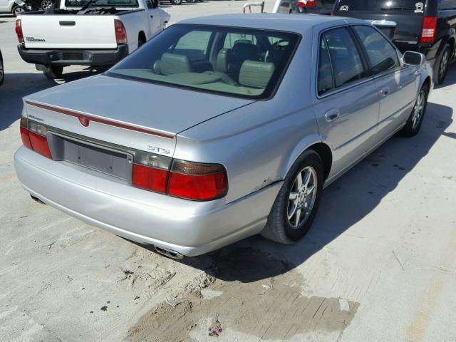 1G6KY5492YU355184 - 2000 CADILLAC SEVILLE ST SILVER photo 4