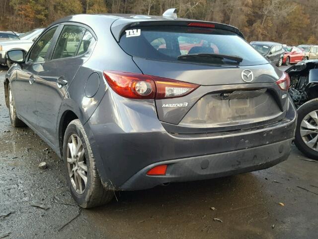 3MZBM1M72FM150544 - 2015 MAZDA 3 GRAND TO GRAY photo 3