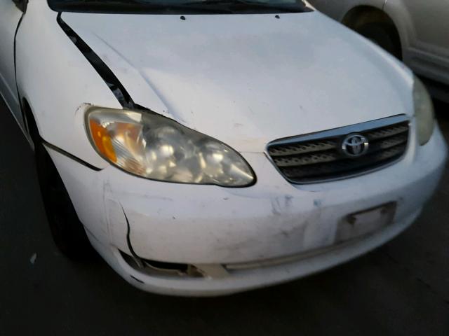 1NXBR32EX7Z863461 - 2007 TOYOTA COROLLA LE 白色 照片 9